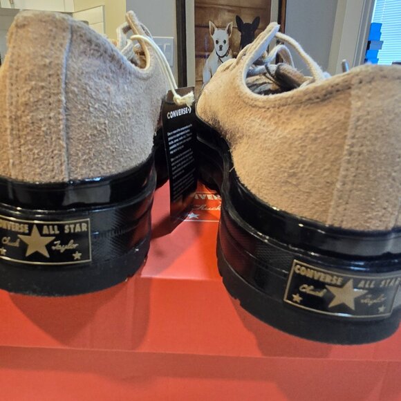 Converse Chuck 70 National Suede-Vintage Cargo/Vintage Cargo Mens LOAFER Size 10 - Picture 6 of 16